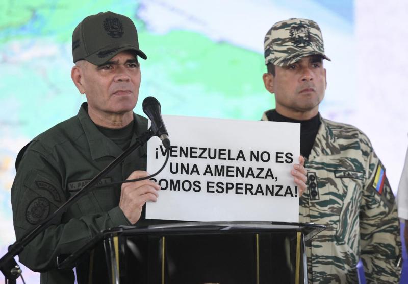 Ministro de Defensa de Venezuela, Vladimir Padrino López - AFP