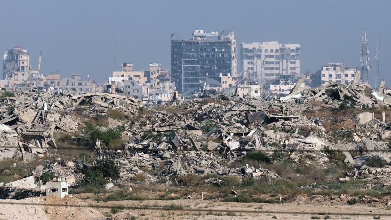 Destrucción tras bombardeos de Israel en Gaza - AFP