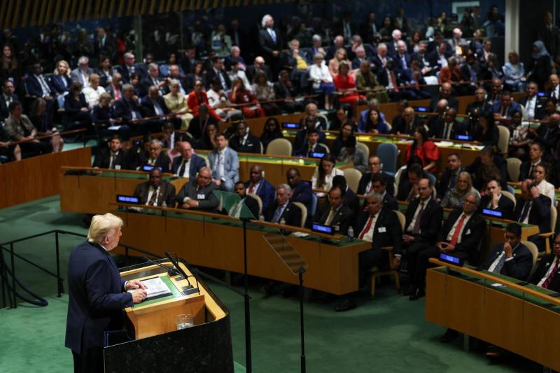 AFP - Donald Trump en la ONU