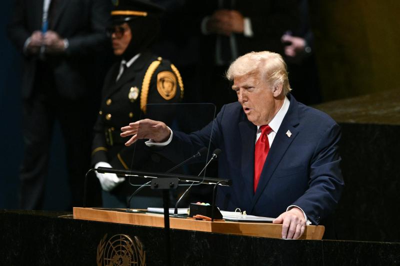 AFP - Donald Trump en la ONU