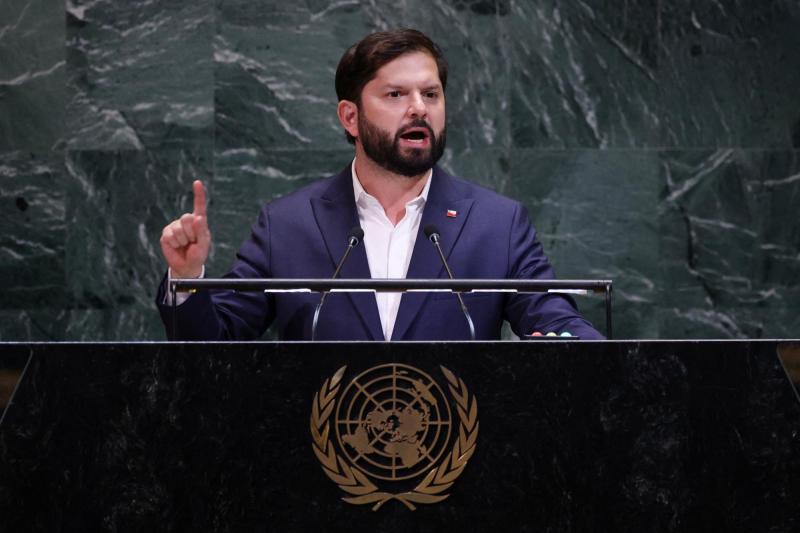 AFP - Presidente Boric ante la ONU