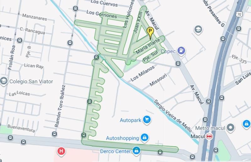 Aguas Andinas - Corte de agua en Macul