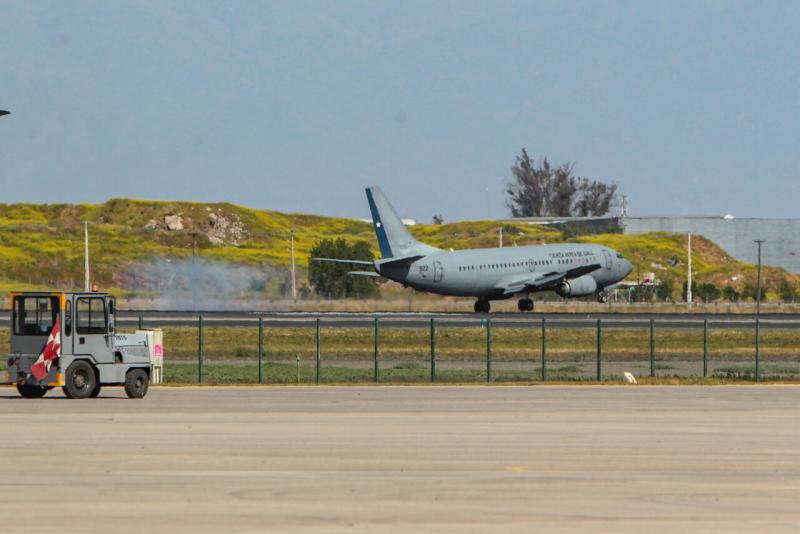 Agencia Uno (referencial) - Avión de la FACh