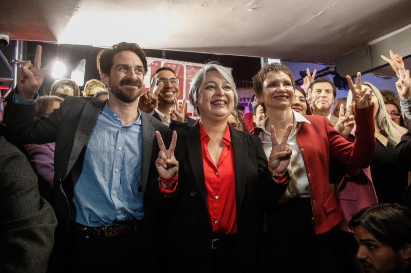 Aton- Jara da inicio al periodo de propaganda electoral junto a Winter y Tohá