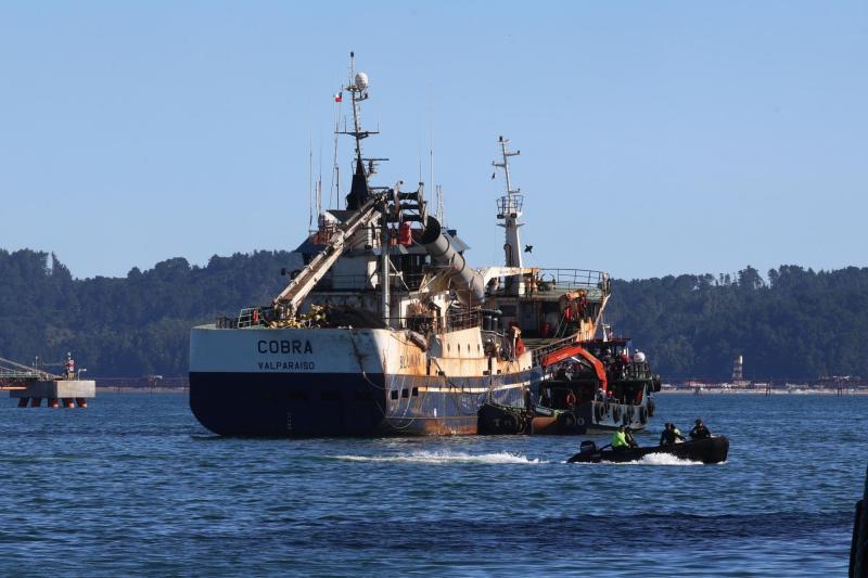 Acusan a capitán del Cobra por colisionar Bruma - Aton