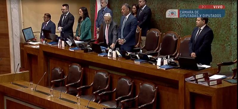 Cámara de Diputadas y Diputados realizó minuto de silencio por Charlie Kirk