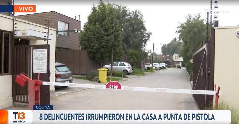 T13 - Violento asalto en Colina