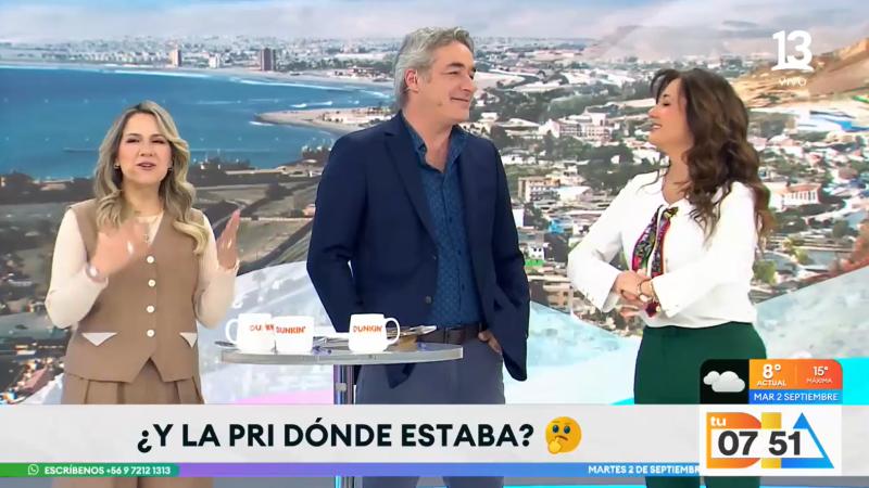 Canal 13 - Michelle Adam, Priscilla Vargas y José Luis Repenning