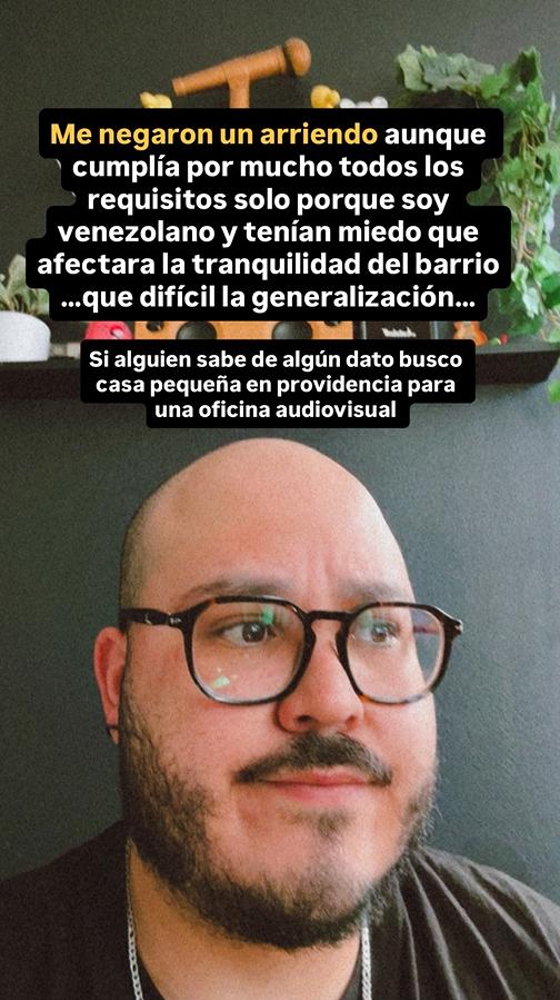 Humorista venezolano Esteban Düch acusa que le negaron arriendo por su nacionalidad: "Qué difícil la generalización” - RRSS