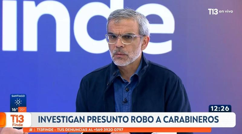 "Por un inmueble adyacente...": Ministro Cordero confirmó robo a Labocar de Carabineros en Santiago Centro