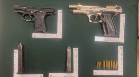 Carabineros recupera tres vehículos robados e incauta armas de fuego en operativo en Santiago