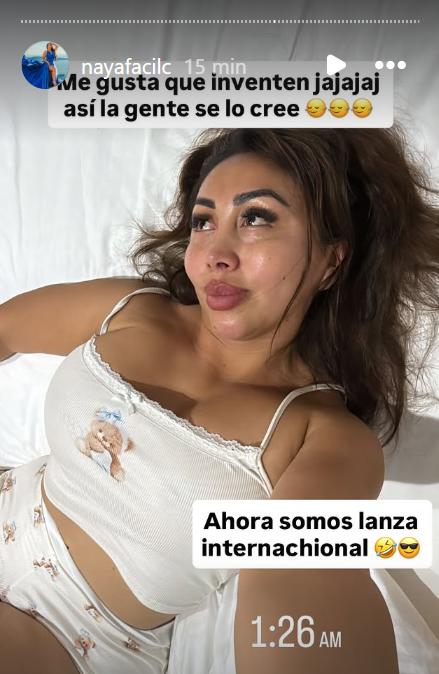 “Me dejaron como lanza internacional”: Naya Fácil se defiende ante ola de críticas tras polémica en Japón - Instagram