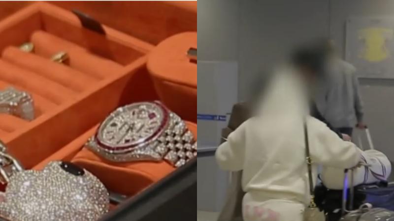 T13 -El error del equipo de Cris MJ que los obligó a dejar su lujoso reloj en el aeropuerto