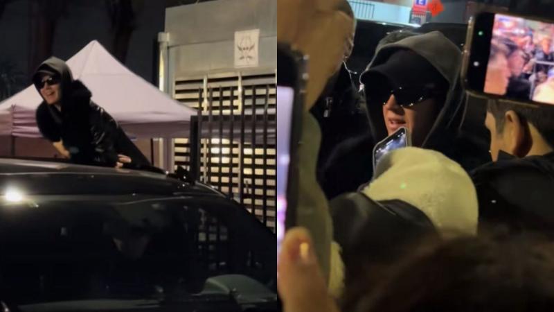 Katy Perry saludó a fanáticos chilenos que la esperaban fuera del estadio - RRSS