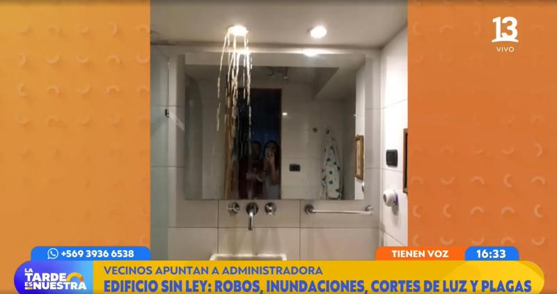 La Tarde es Nuestra - Vecinos viven pesadilla en edificio de Providencia