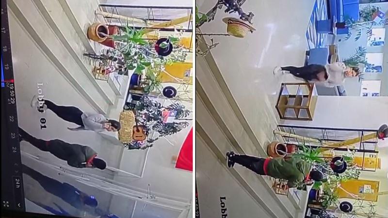 T13 - Video previo al femicidio en Santiago