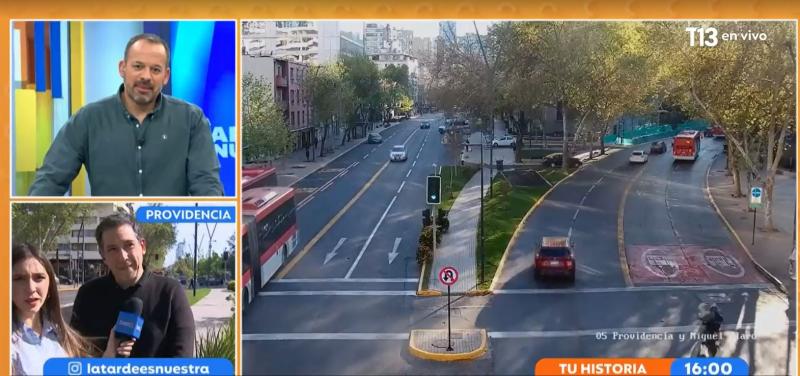 La Tarde es Nuestra - Impactante choque en Providencia