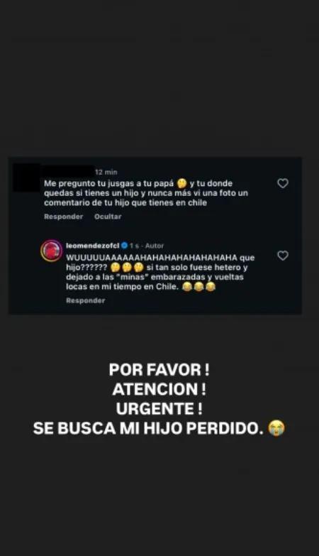 Leo Méndez Jr. responde a acusación sobre un supuesto hijo en Chile: "¡Se busca a mi hijo perdido!" - RRSS