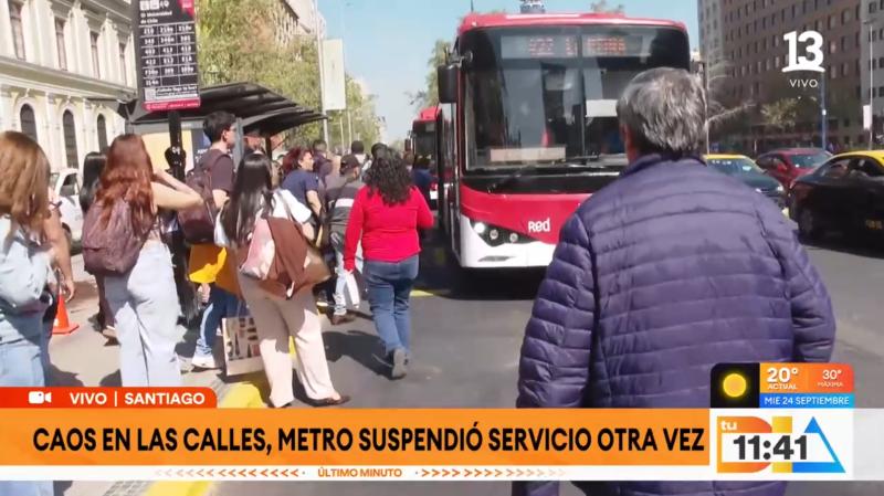 Tu Día - Caos por cierre de estaciones en Línea 1 del Metro