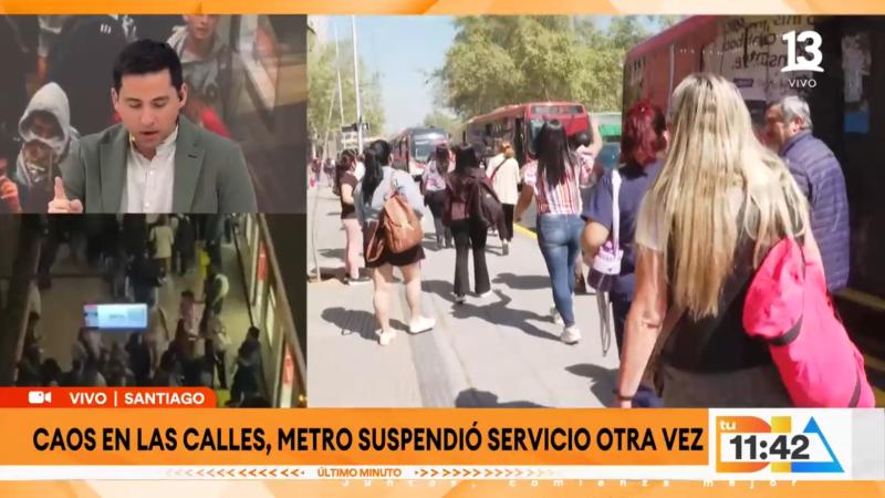 Tu Día - Caos por cierre de estaciones en Línea 1 del Metro