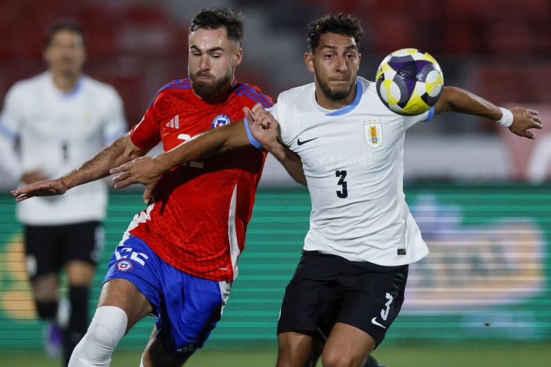 La Roja vs. Uruguay - Photosport