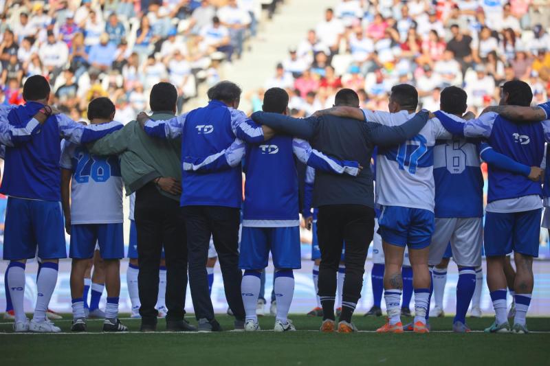 Pato Toledo se retiró de la cancha del Claro Arena | Photosport