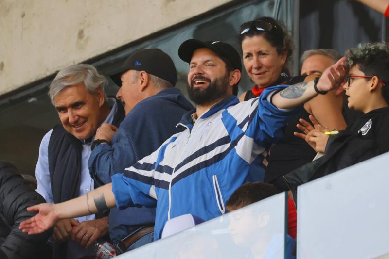 Presidente Boric asistió a "Adiós Capitanes" - Photosport