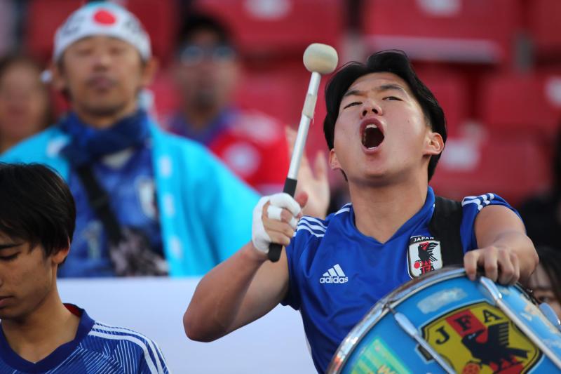 Público de Japón en el Estadio Nacional - Photosport