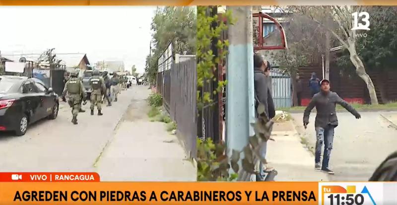T13 - Masivo allanamiento en Machalí y Rancagua