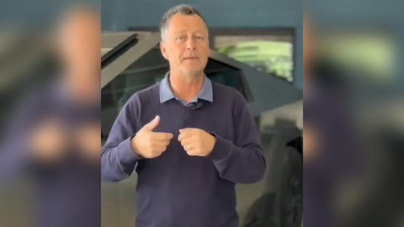 T13 - José Alvo, empresario y dueño de un auto Tesla implicado en el caso "Operación Imperio"