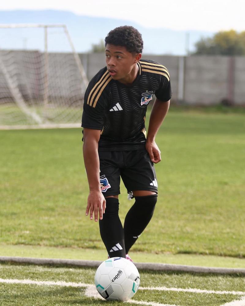 Amaro Delgado, la joven joya de Colo-Colo comparada con Lamine Yamal - Instagram