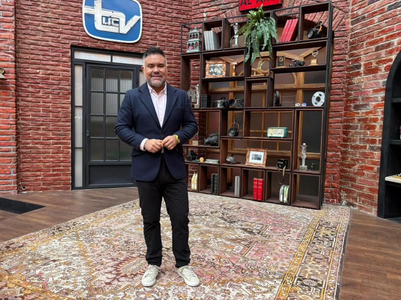 Gianfranco Marcone, meteorólogo de Canal 13