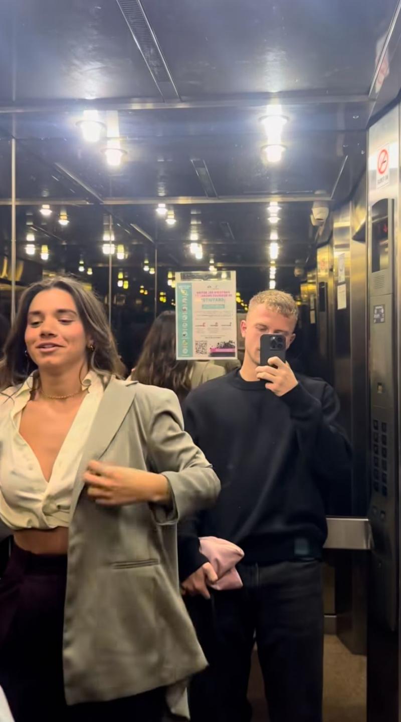 Instagram - Pedro Cisternas (hijo de Diana Bolocco) y su polola Rafaela