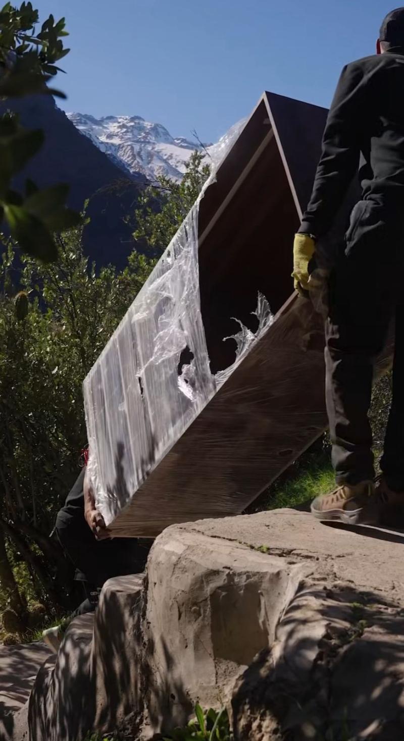 Instagram - Regalo de Pangal Andrade a Melina Noto