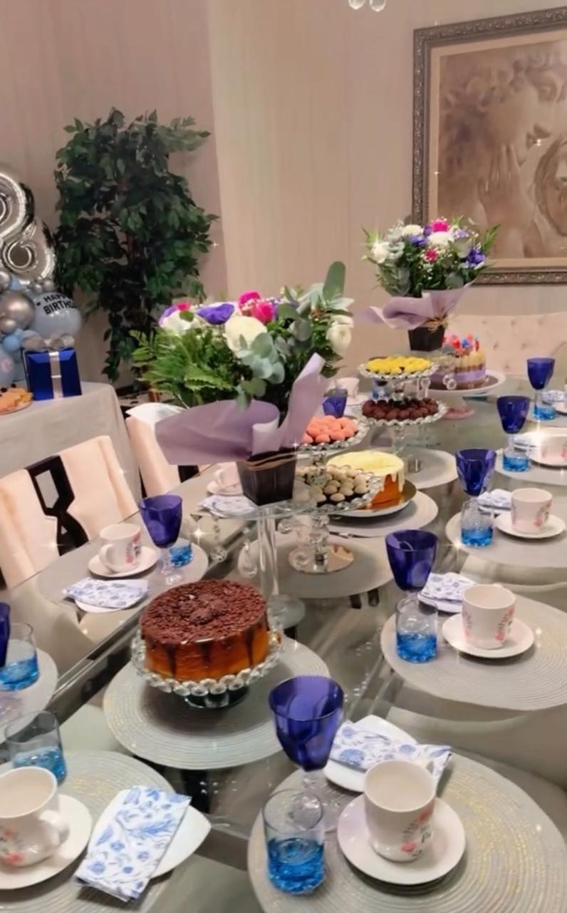 Instagram - Decoración del cumpleaños de hija de Daniela Aránguiz