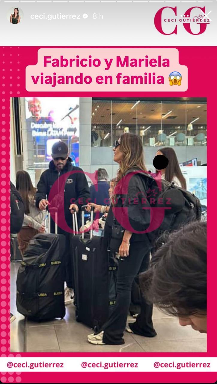 Instagram (Cecilia Gutiérrez) - Fabricio Vasconcelos y Mariela Román