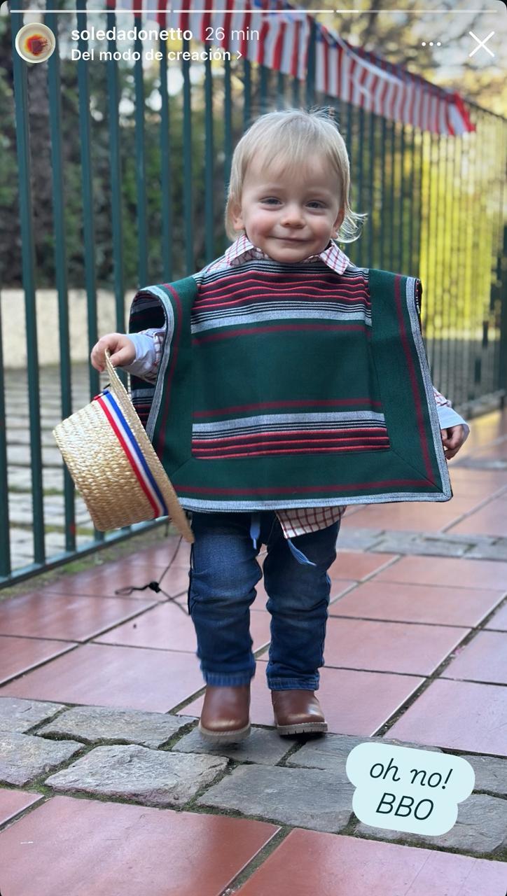 Instagram - Borja, hijo de Soledad Onetto