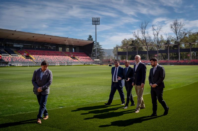 Estadio Fiscal de Talca - Prensa Gobierno de Chile
