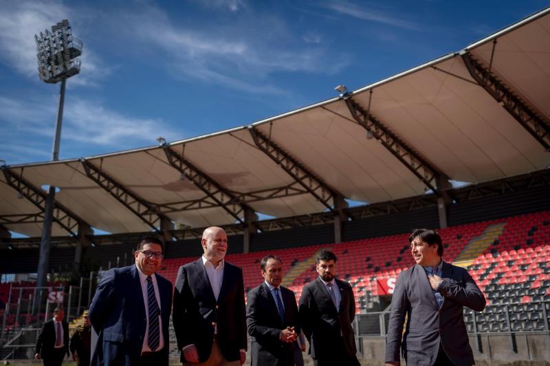 Estadio Fiscal de Talca - Prensa Gobierno de Chile