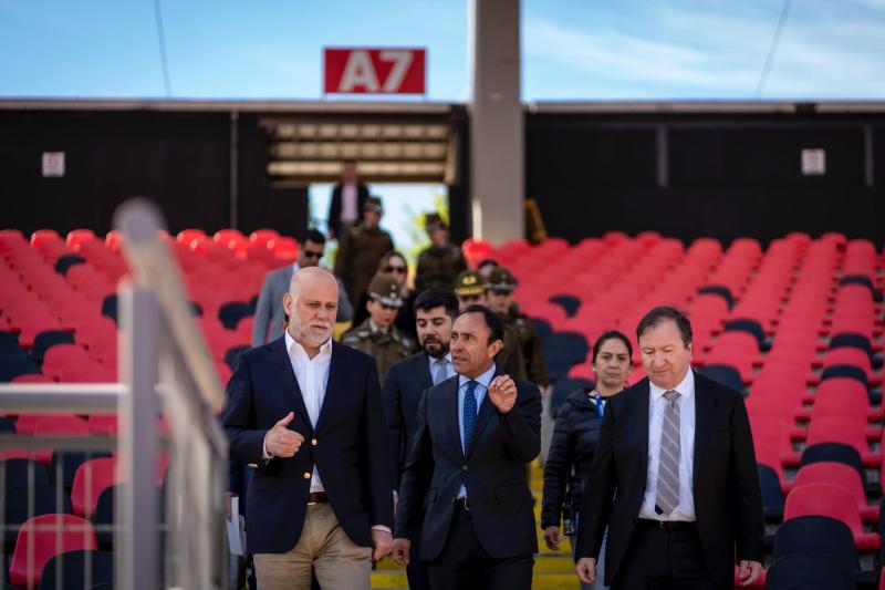 Estadio Fiscal de Talca - Prensa Gobierno de Chile