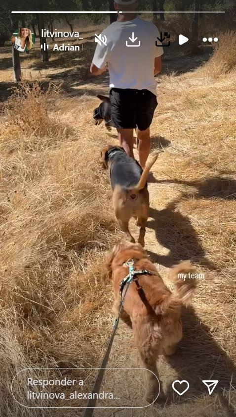 Captura - Alexandra Litvinova y Alexis Sánchez