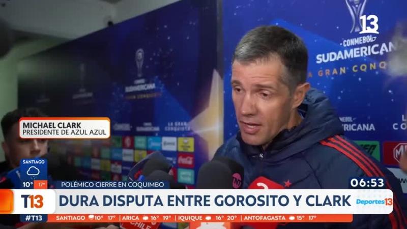 La desubicada acusación de Gorosito contra la "U" que respondió Michael Clark