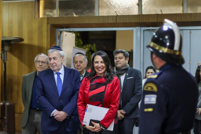 Ministros participan Oración por Chile que realiza la Comunidad Judía