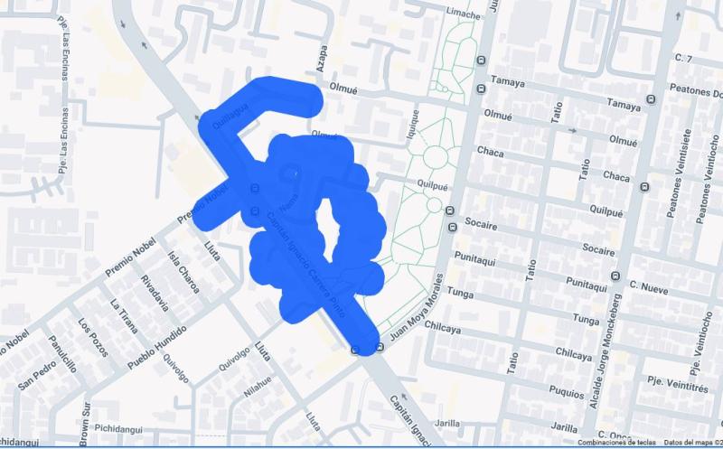 Cortes de luz en la región Metropolitana