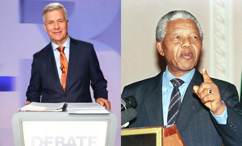Aton/AFP - Harold Mayne Nicholls y Mandela