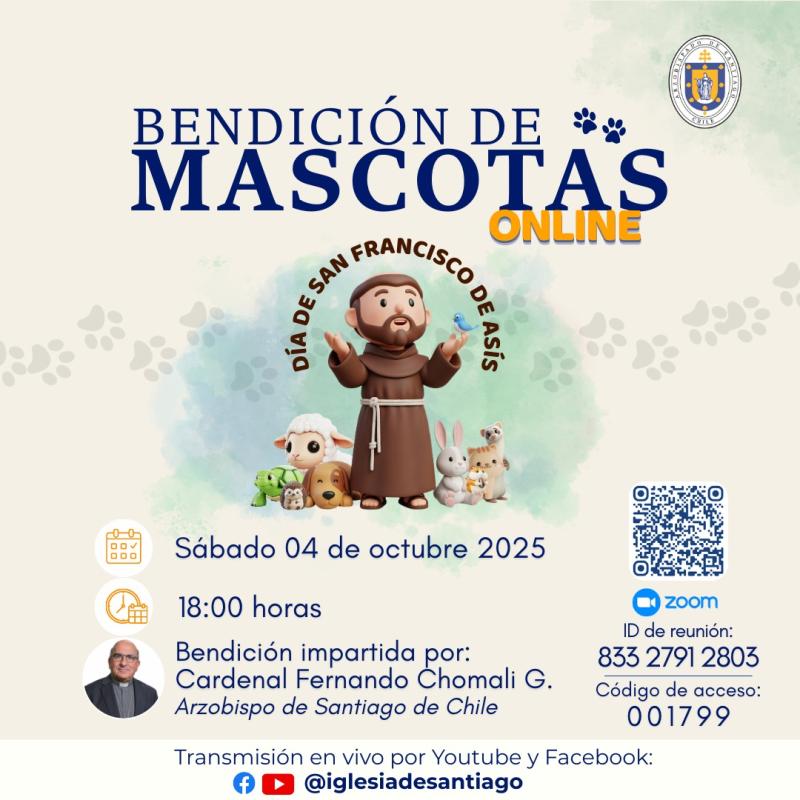 Bendición de Mascotas Online