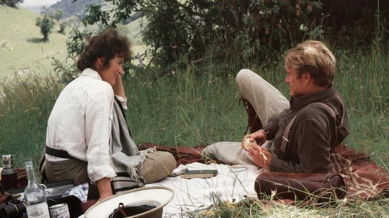 Robert Redford y Meryl Streep en "África mía"