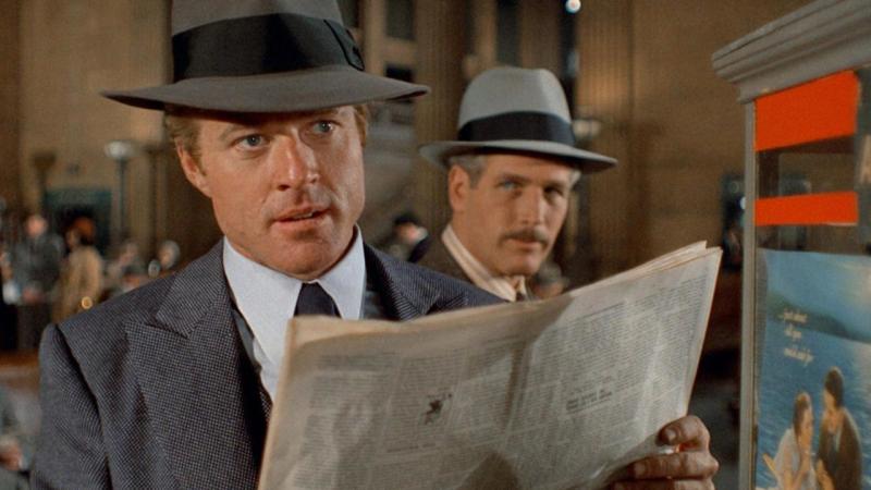 Robert Redford y Paul Newman en "El golpe"