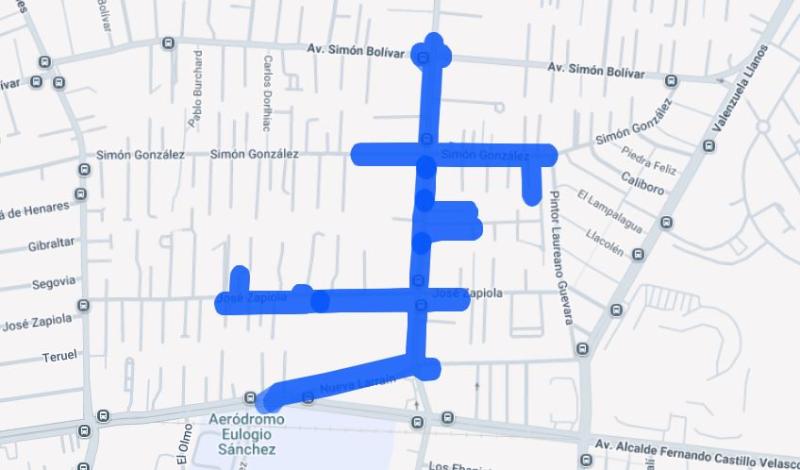 Cortes de luz en la región Metropolitana