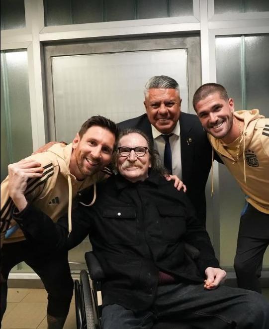 Chiqui Tapia en Instagram